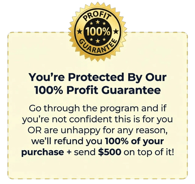 100 percent profit guarantee