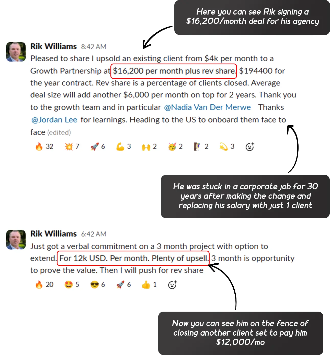 Rik testimonial