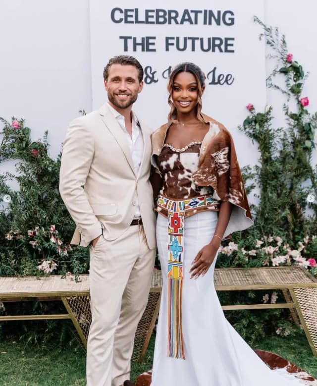 Jordan Lee in a white shirt